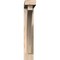 Ekena Millwork Thorton Block Smooth Bracket w/ Offset Brace, Douglas Fir, 3 1/2"W x 20"D x 20"H BKT0402X20X20THR05SDF - alternate 2